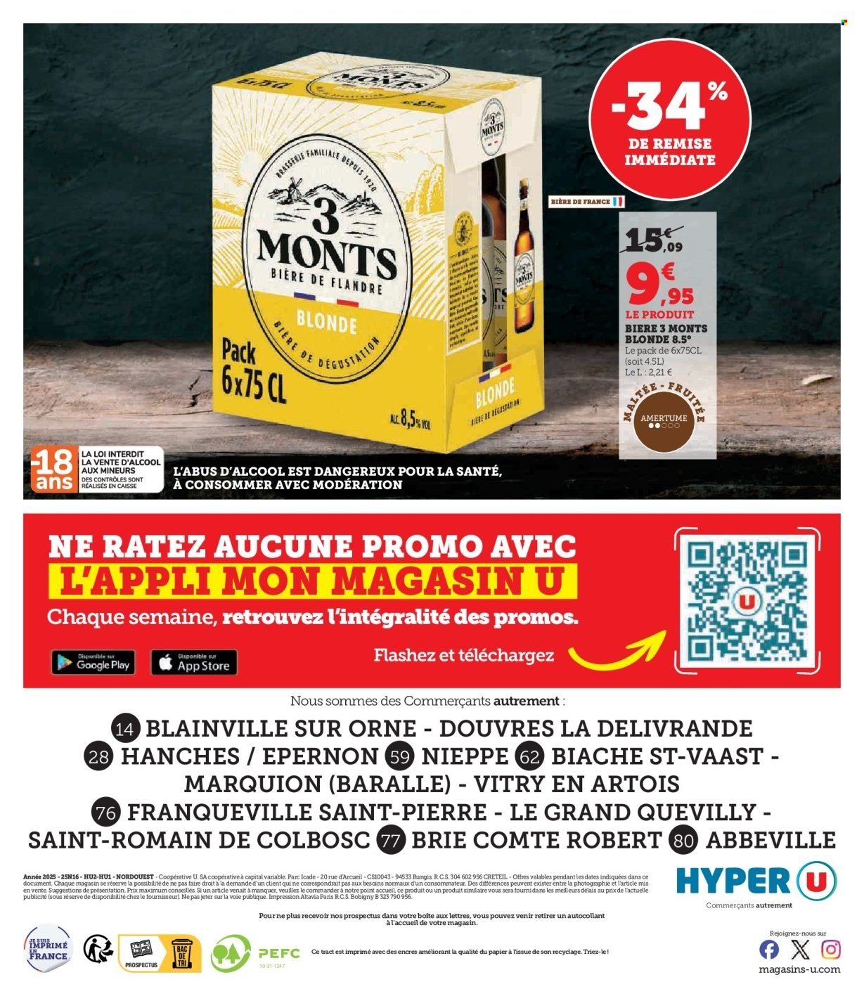 Catalogue HYPER U - Foire à la bière à prix bas !