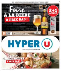 Catalogue HYPER U - Foire à la bière à prix bas !