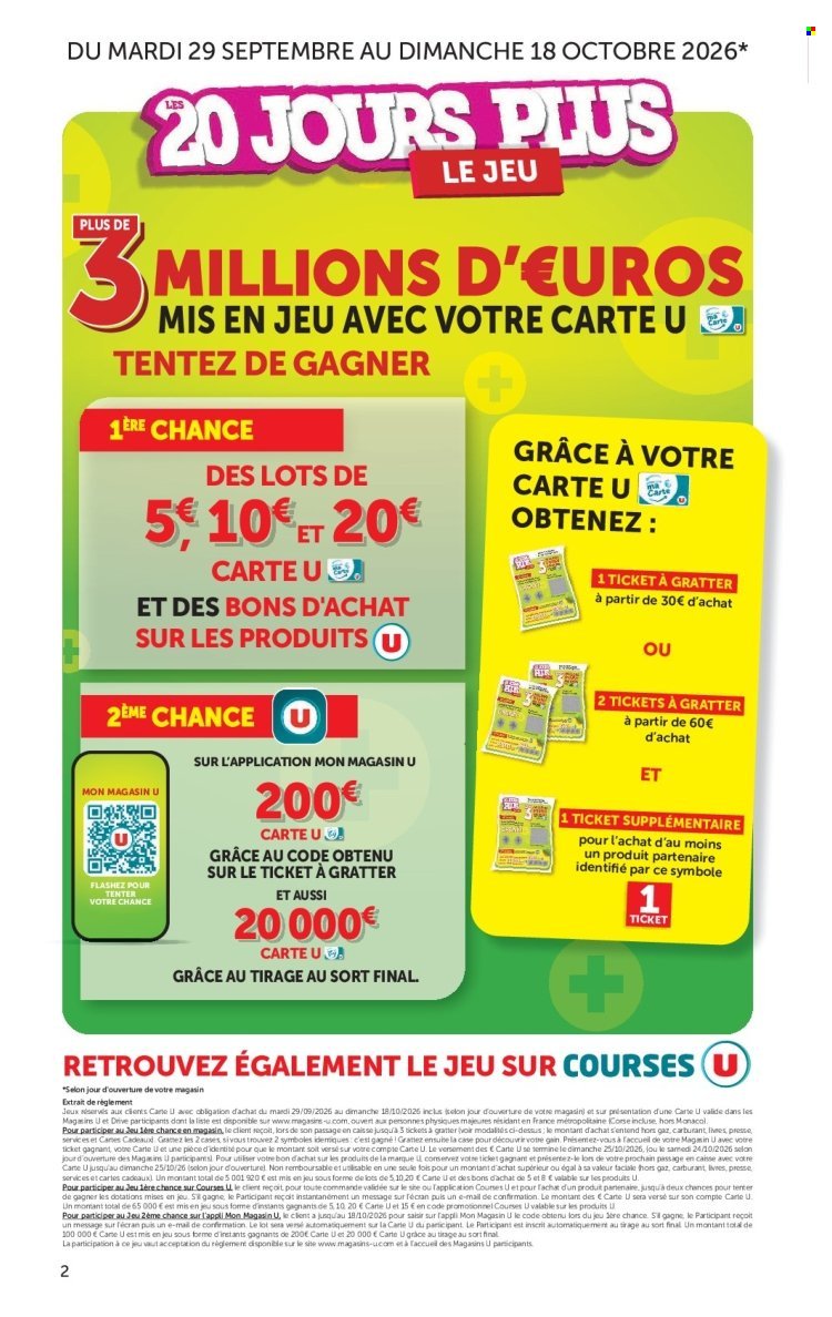 Catalogue SUPER U - Les prix bas de la semaine
