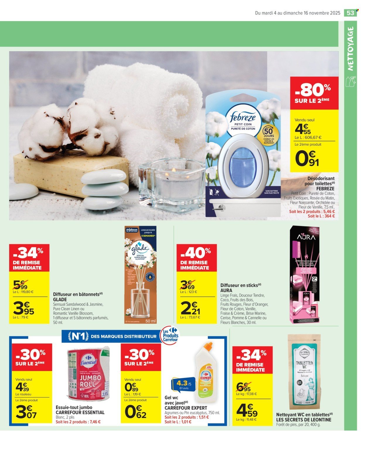 Catalogue CARREFOUR MARKET - -50% SUR LE 2EME