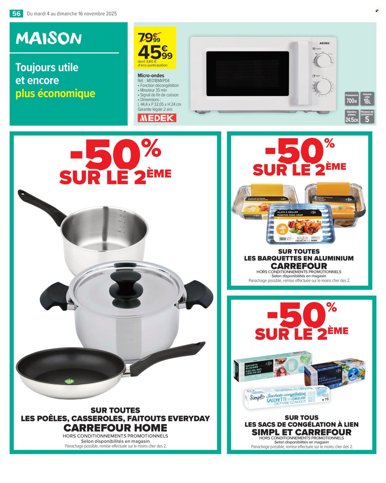 Catalogue CARREFOUR MARKET - -50% SUR LE 2EME