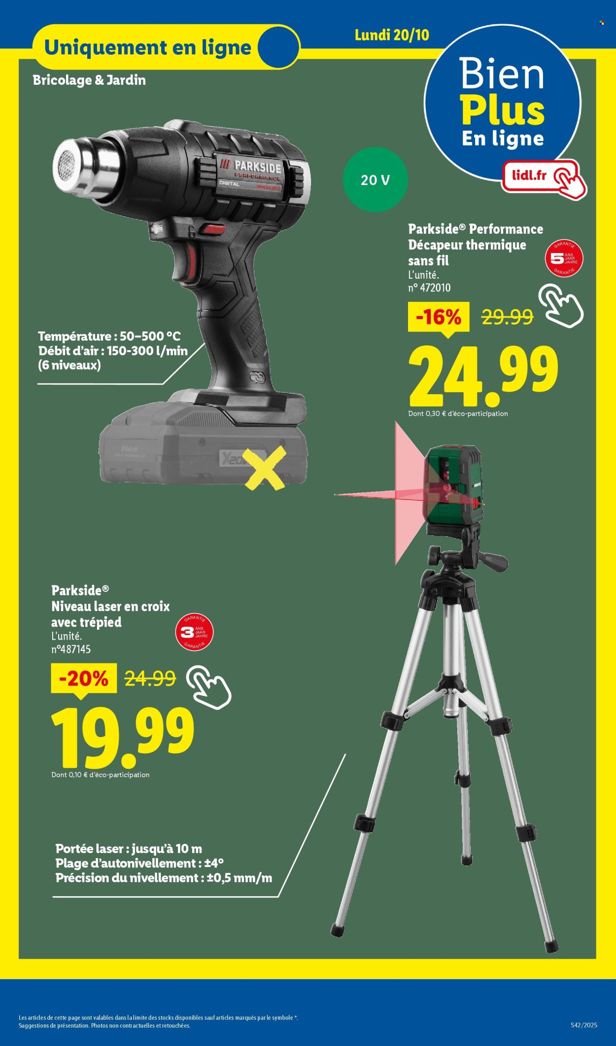 Catalogue LIDL - Les bonnes affaires Exclu Web