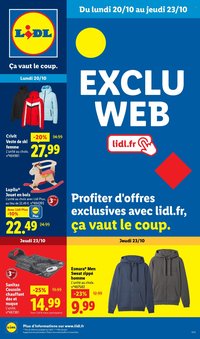 Catalogue LIDL - Les bonnes affaires Exclu Web