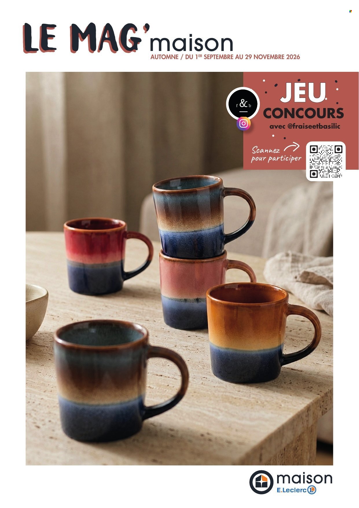 Catalogue E.LECLERC - GUIDE COLLECTION VERALEC AUTOMNE 2026