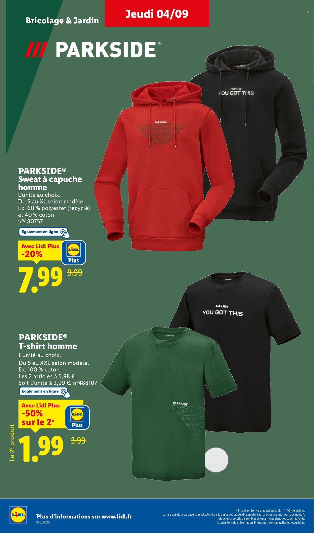 Catalogue LIDL - Les promos de la semaine (2025-09-04 - 2025-09-10)