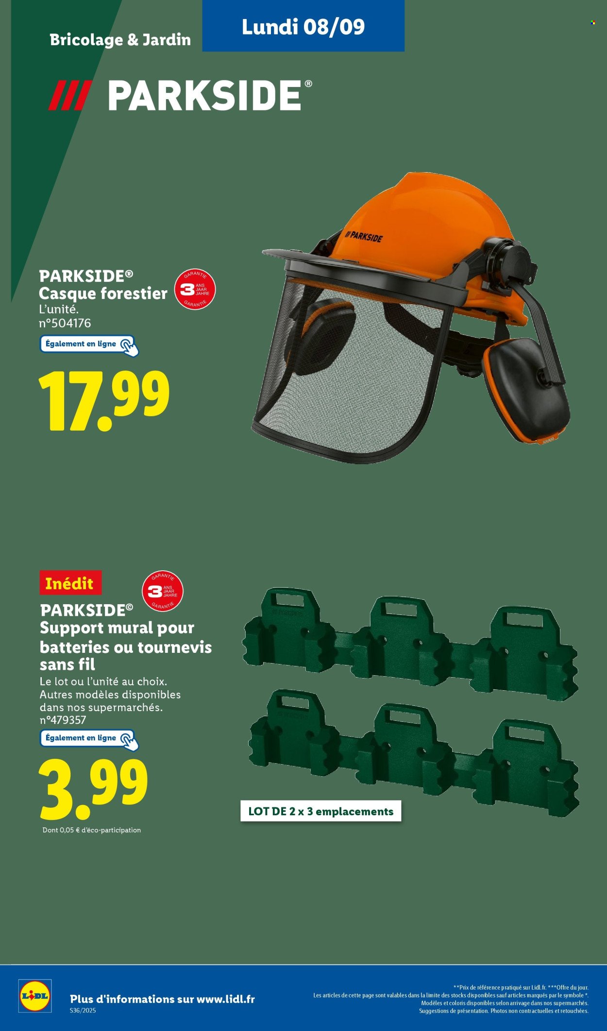 Catalogue LIDL - Les promos de la semaine (2025-09-04 - 2025-09-10)
