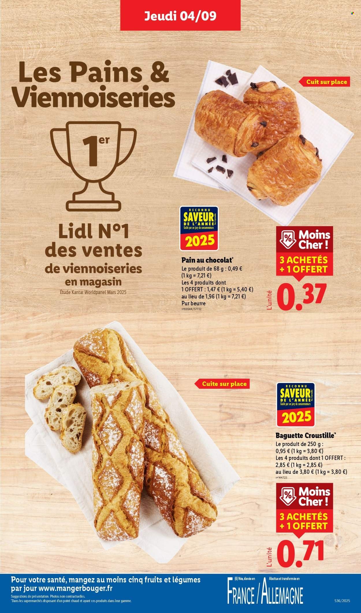 Catalogue LIDL - Les promos de la semaine (2025-09-04 - 2025-09-10)