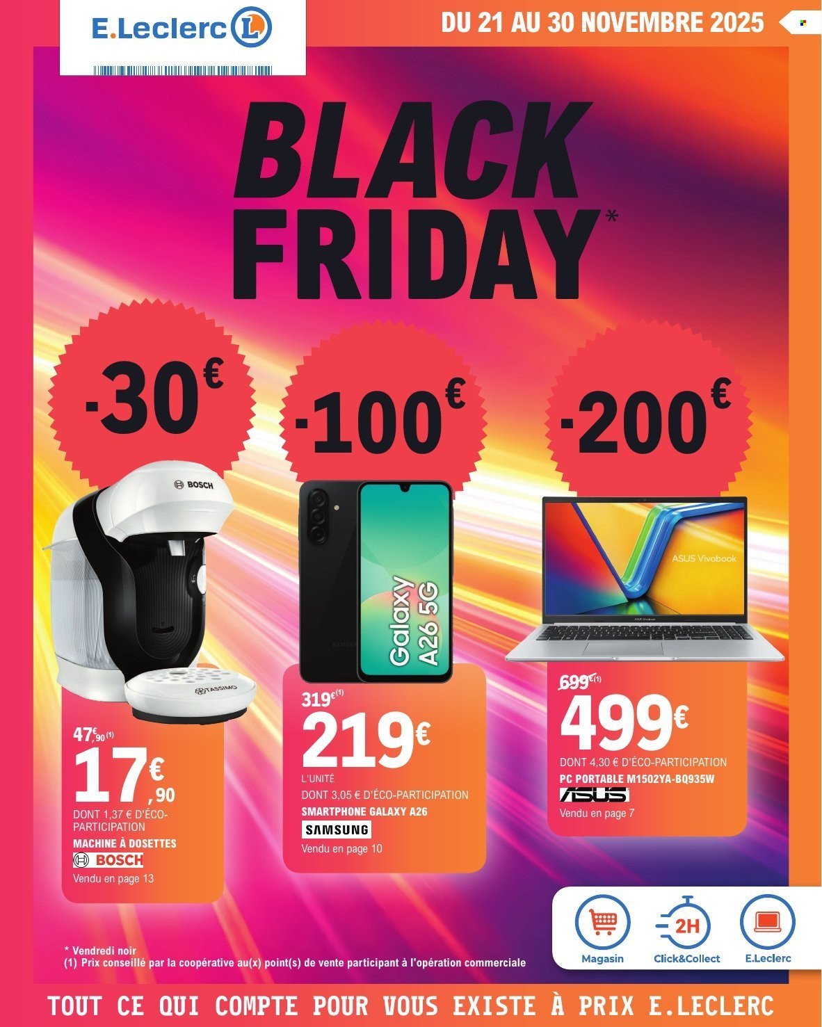 Catalogue E.LECLERC - BLACK FRIDAY