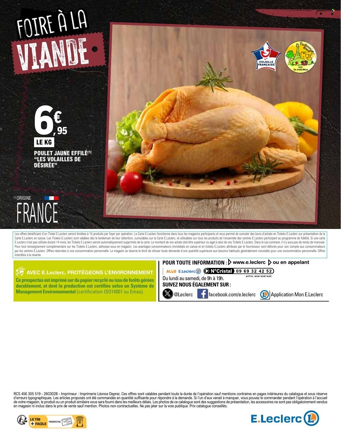 Catalogue E.LECLERC - FOIRE A LA VIANDE JANVIER