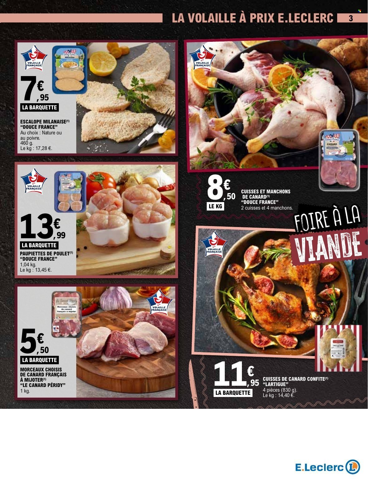 Catalogue E.LECLERC - FOIRE A LA VIANDE JANVIER