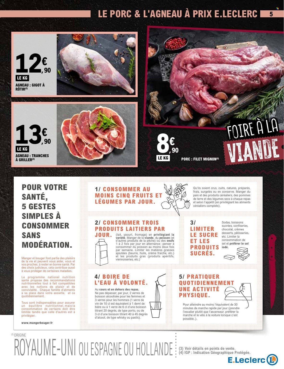 Catalogue E.LECLERC - FOIRE A LA VIANDE JANVIER (2026-01-20 - 2026-01-31)