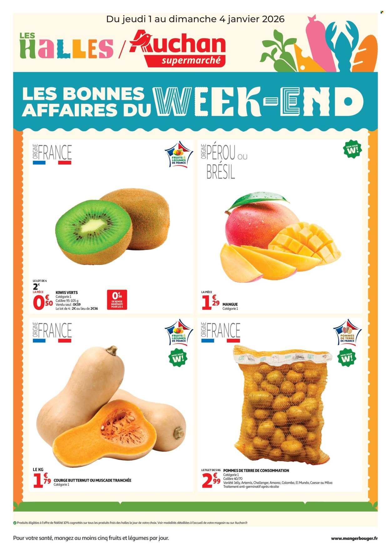 Catalogue AUCHAN - Les bons plans du week-end dans votre super !