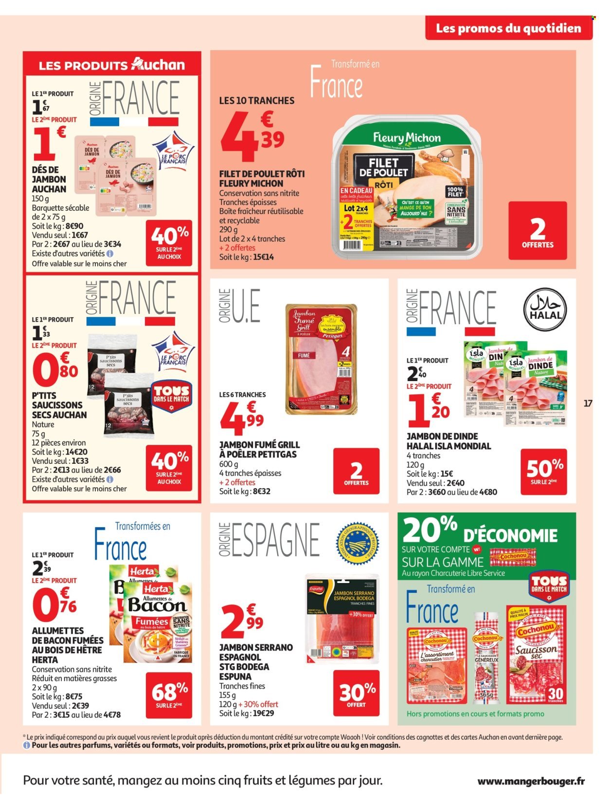 Catalogue AUCHAN - Barbecue, promos supers