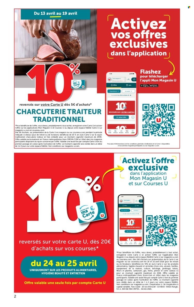Catalogue U EXPRESS - Les prix bas de la semaine (2026-04-14 - 2026-04-26)