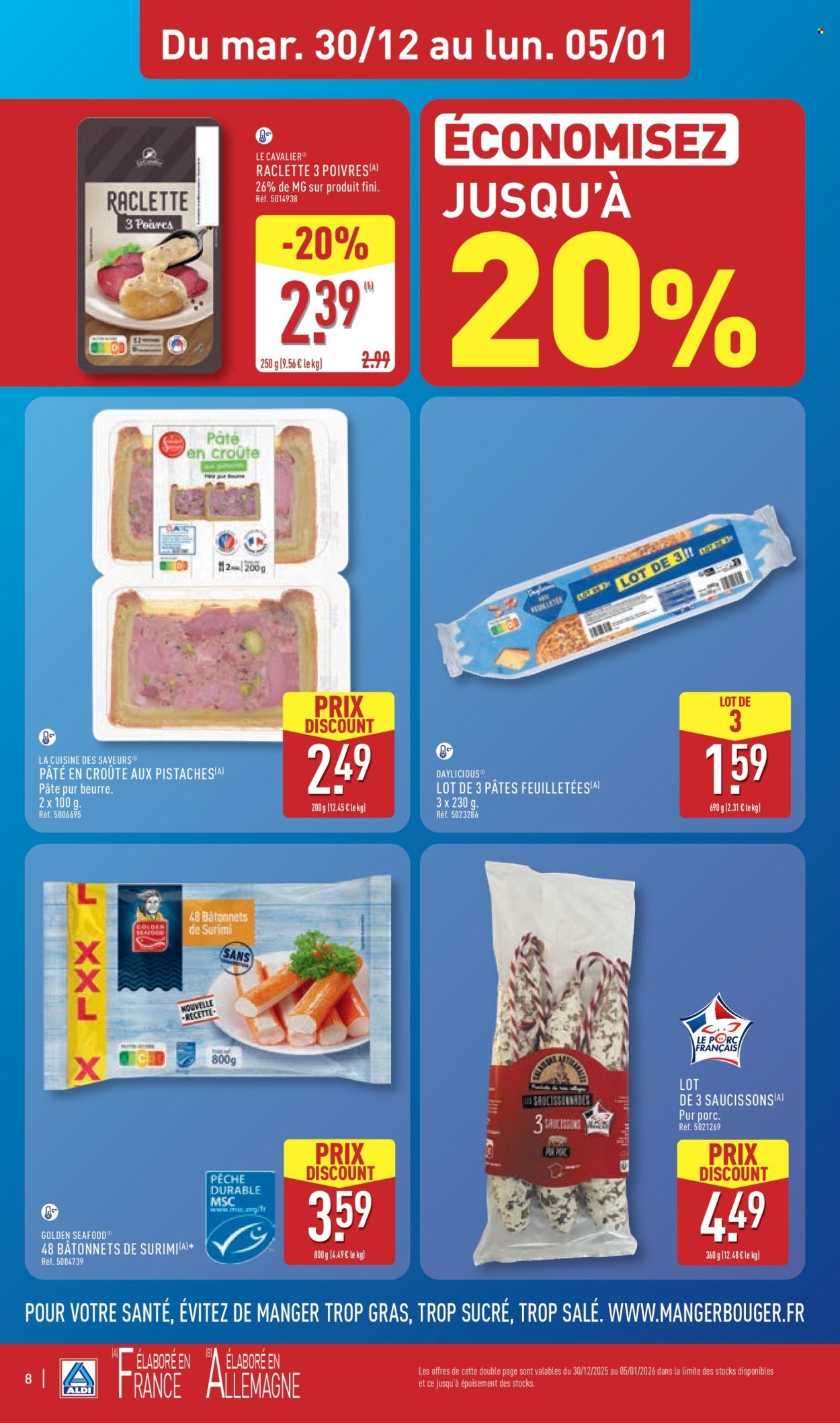Catalogue ALDI - Prolonges les fêtes avec Aldi! (2025-12-30 - 2026-01-05)