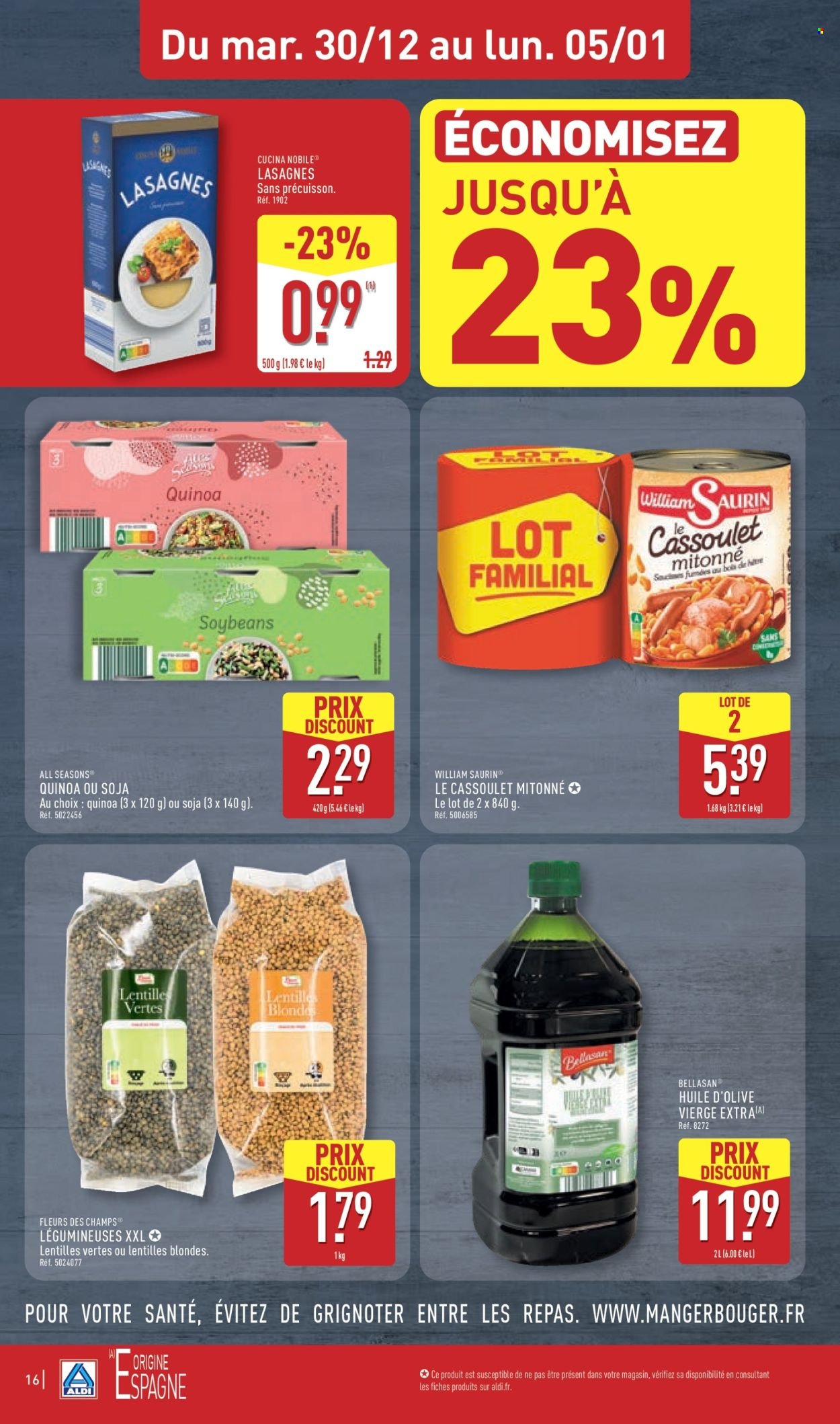 Catalogue ALDI - Prolonges les fêtes avec Aldi! (2025-12-30 - 2026-01-05)