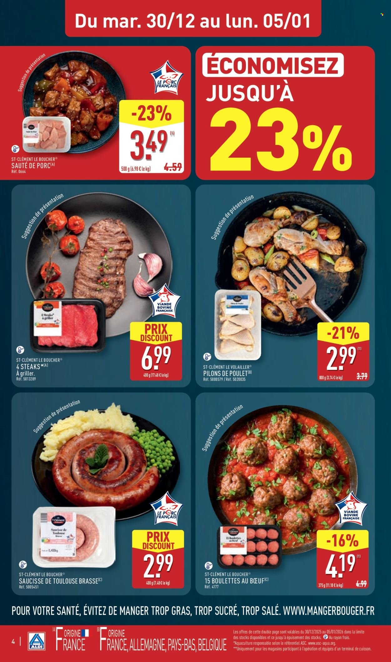 Catalogue ALDI - Prolonges les fêtes avec Aldi! (2025-12-30 - 2026-01-05)