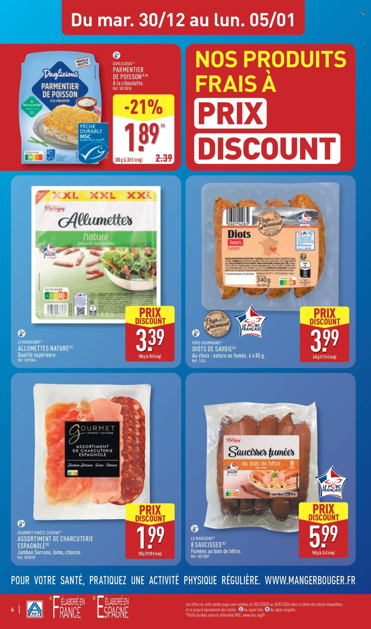 Catalogue ALDI - Prolonges les fêtes avec Aldi! (2025-12-30 - 2026-01-05)