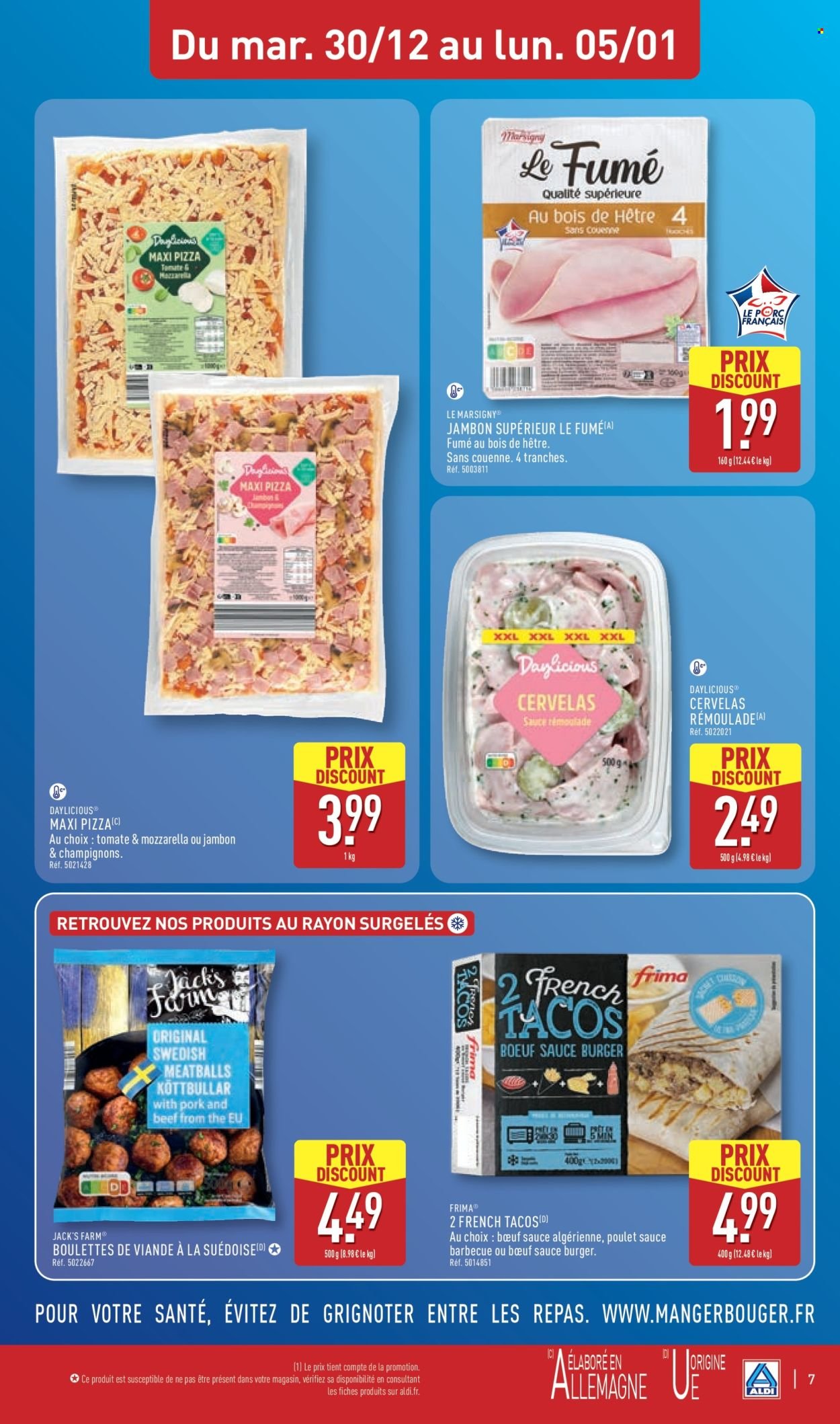 Catalogue ALDI - Prolonges les fêtes avec Aldi! (2025-12-30 - 2026-01-05)