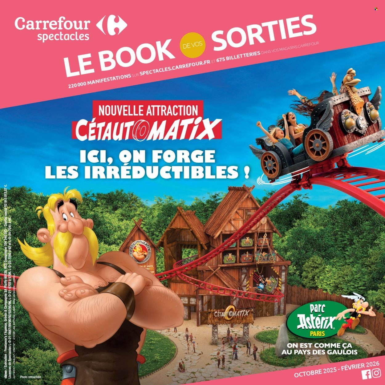 Catalogue CARREFOUR - LE BOOK DE VOS SORTIES (2025-10-01 - 2026-03-08)