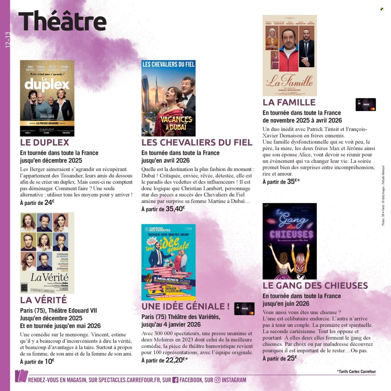 Catalogue CARREFOUR - LE BOOK DE VOS SORTIES (2025-10-01 - 2026-03-08)
