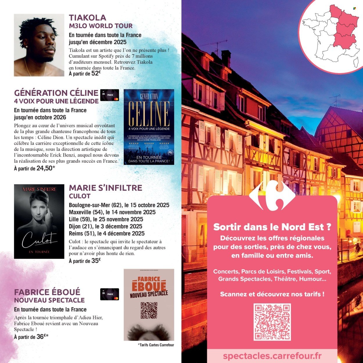 Catalogue CARREFOUR - LE BOOK DE VOS SORTIES (2025-10-01 - 2026-03-08)