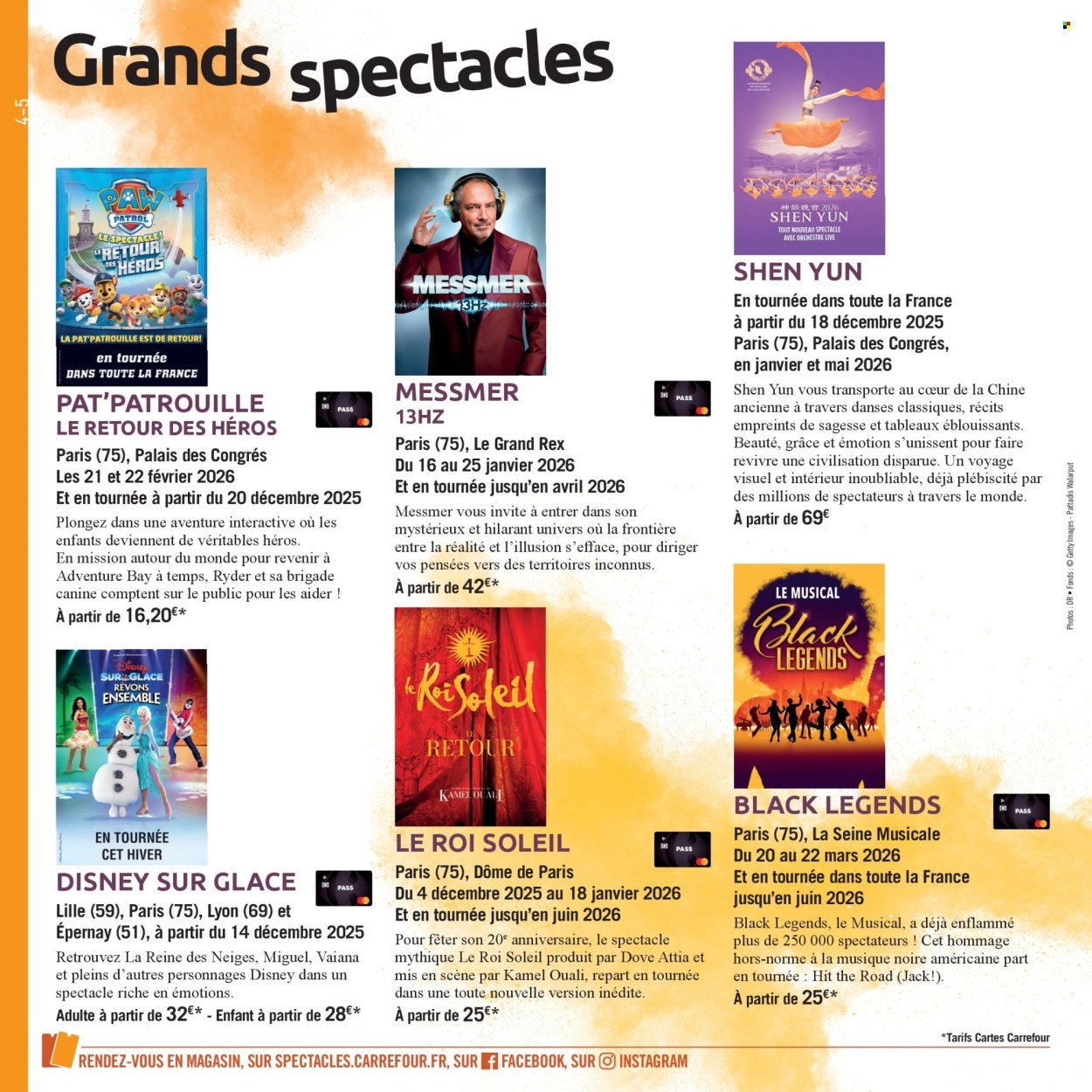 Catalogue CARREFOUR - LE BOOK DE VOS SORTIES (2025-10-01 - 2026-03-08)