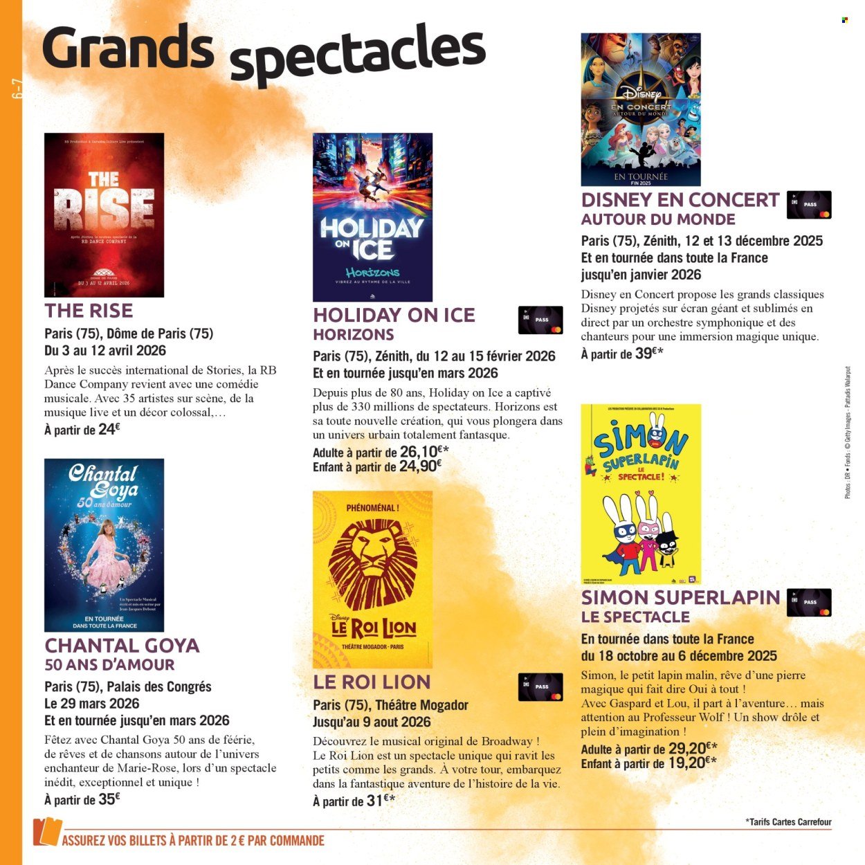 Catalogue CARREFOUR - LE BOOK DE VOS SORTIES (2025-10-01 - 2026-03-08)