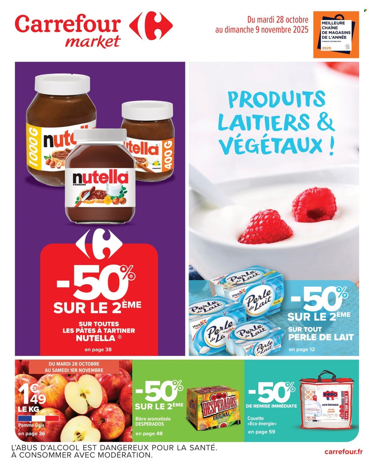Catalogue CARREFOUR MARKET - PRODUITS LAITIERS & VÉGÉTAUX !