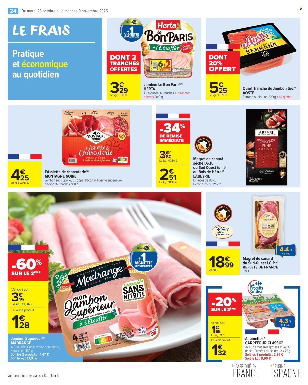 Catalogue CARREFOUR MARKET - PRODUITS LAITIERS & VÉGÉTAUX !