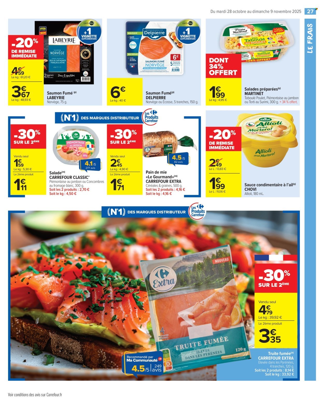 Catalogue CARREFOUR MARKET - PRODUITS LAITIERS & VÉGÉTAUX !