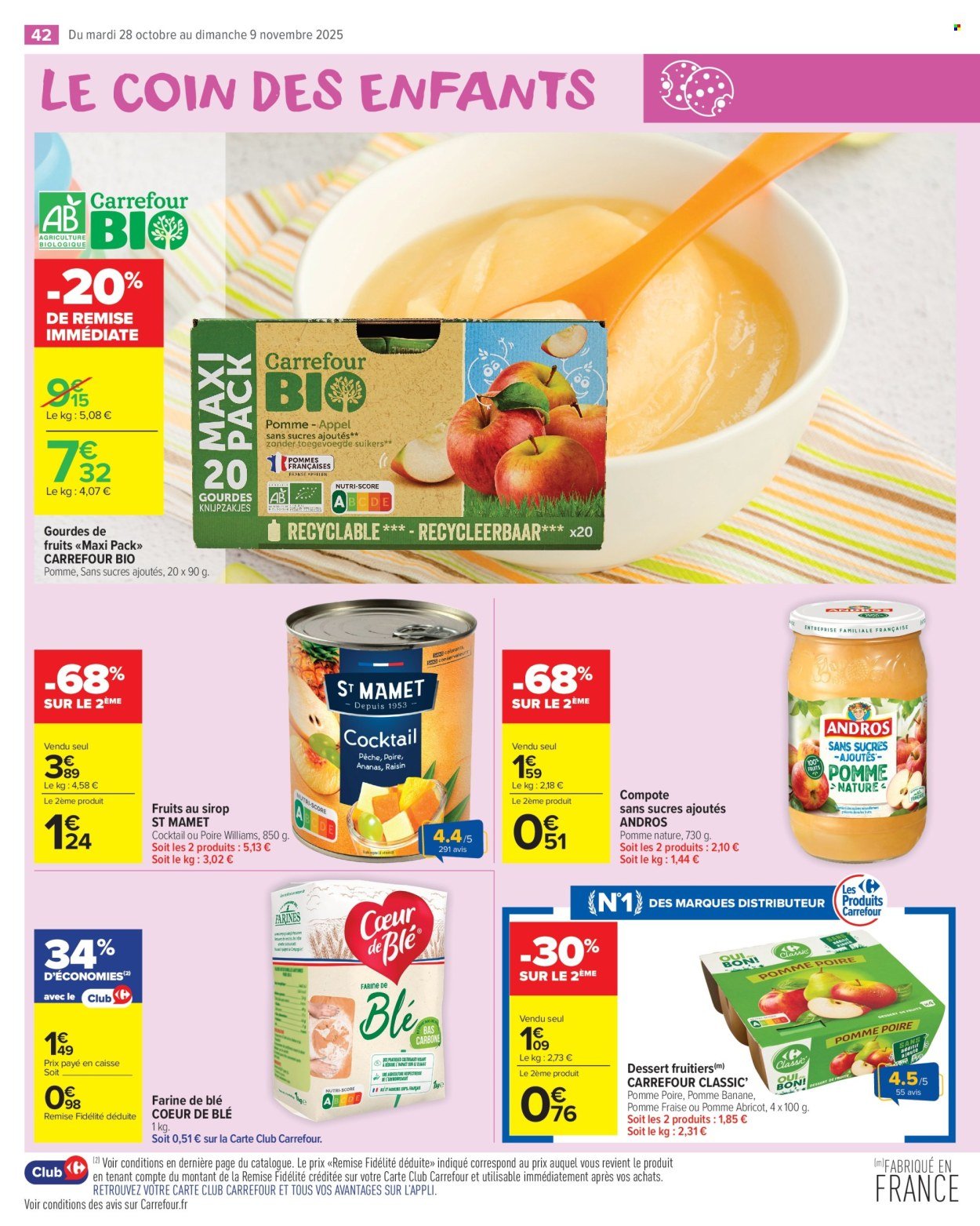 Catalogue CARREFOUR MARKET - PRODUITS LAITIERS & VÉGÉTAUX !
