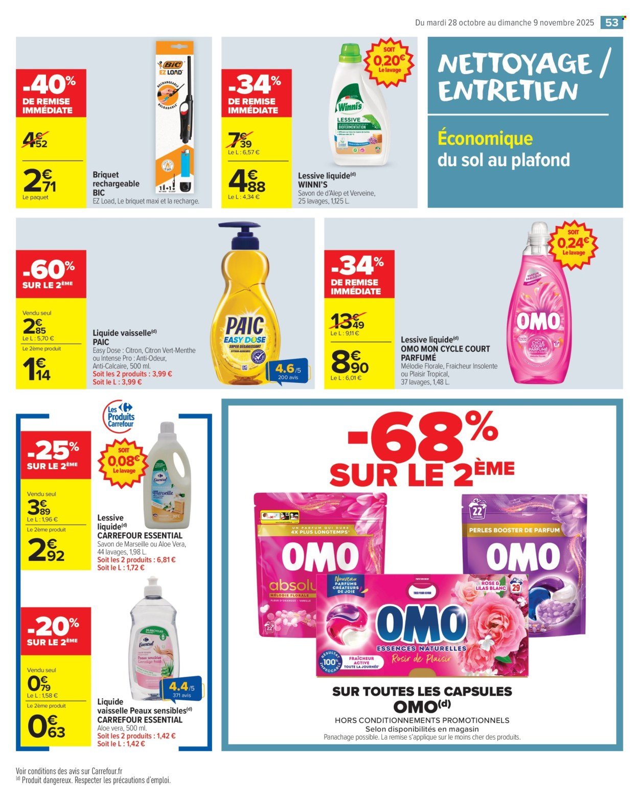 Catalogue CARREFOUR MARKET - PRODUITS LAITIERS & VÉGÉTAUX !