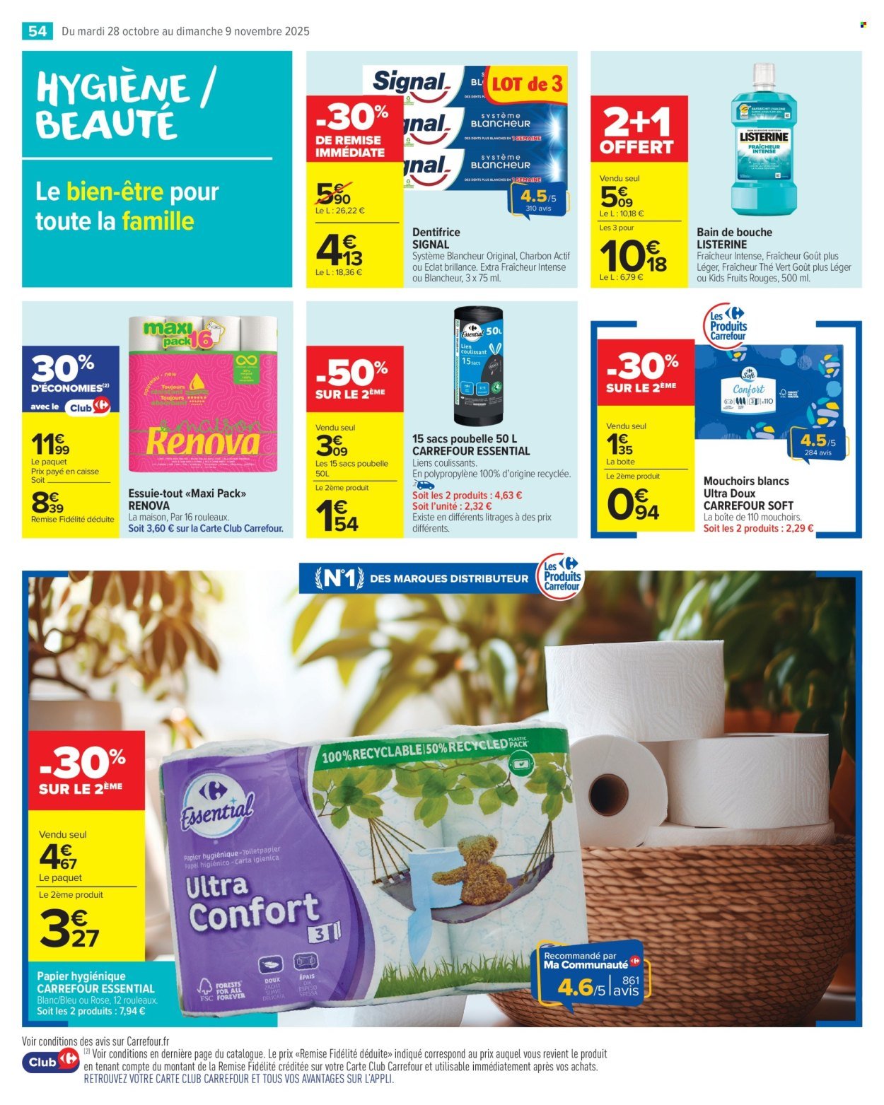 Catalogue CARREFOUR MARKET - PRODUITS LAITIERS & VÉGÉTAUX !