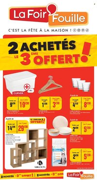 Catalogue LA FOIR'FOUILLE - Du lundi 26 janvier 2026