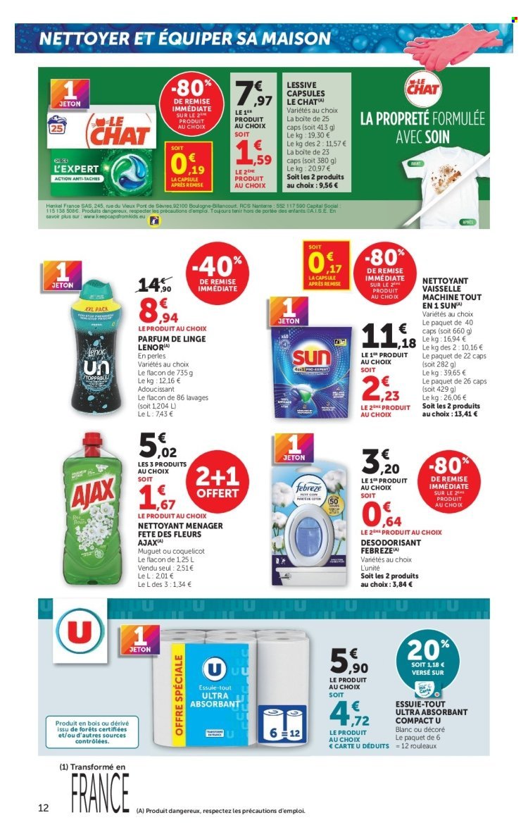 Catalogue SUPER U - Anniversaire gagnant des Magasins U