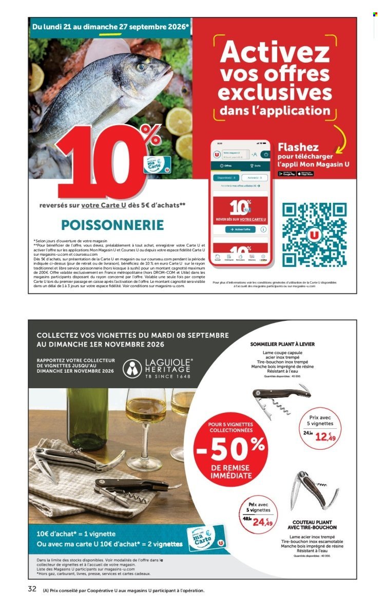 Catalogue SUPER U - Anniversaire gagnant des Magasins U