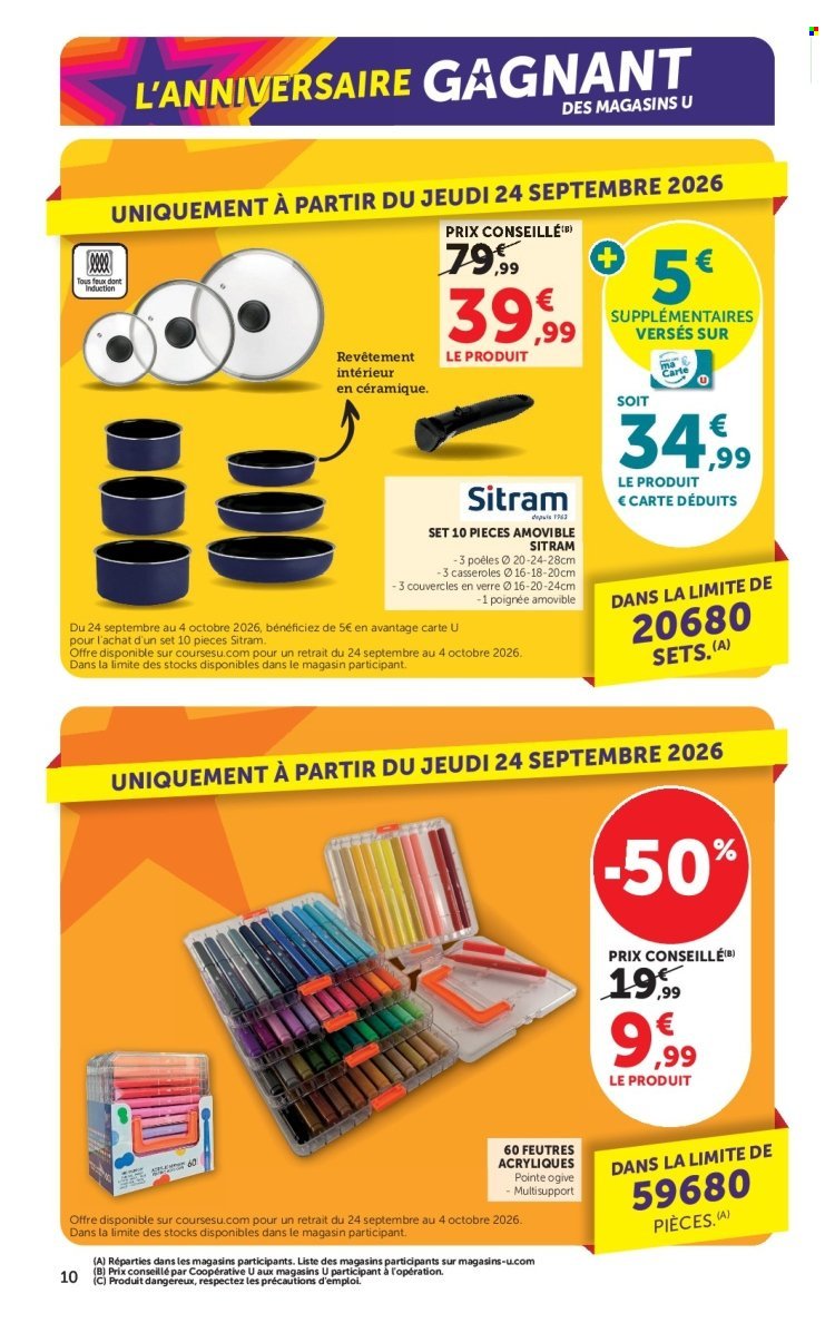 Catalogue SUPER U - Anniversaire gagnant des Magasins U