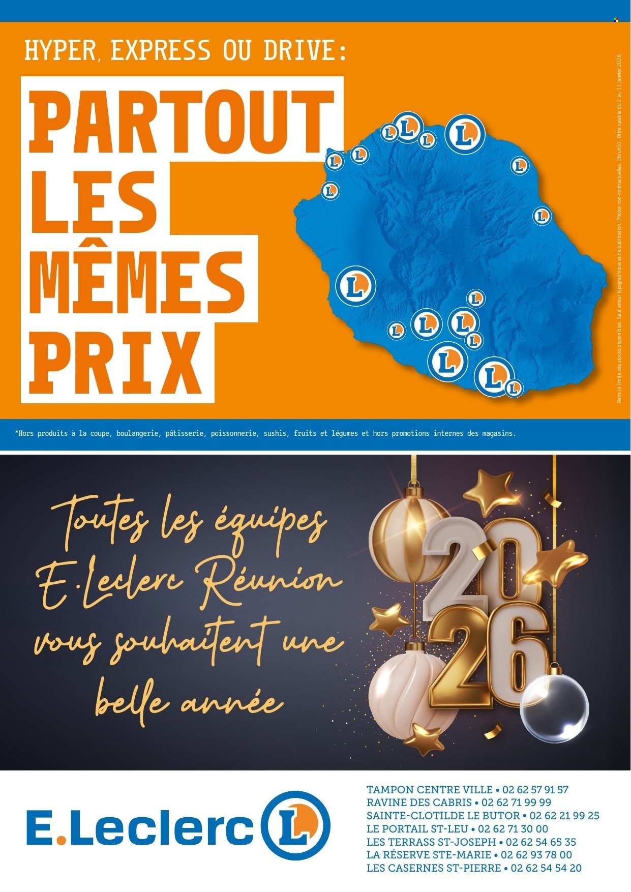 Catalogue E.LECLERC - Du vendredi 2 janvier 2026