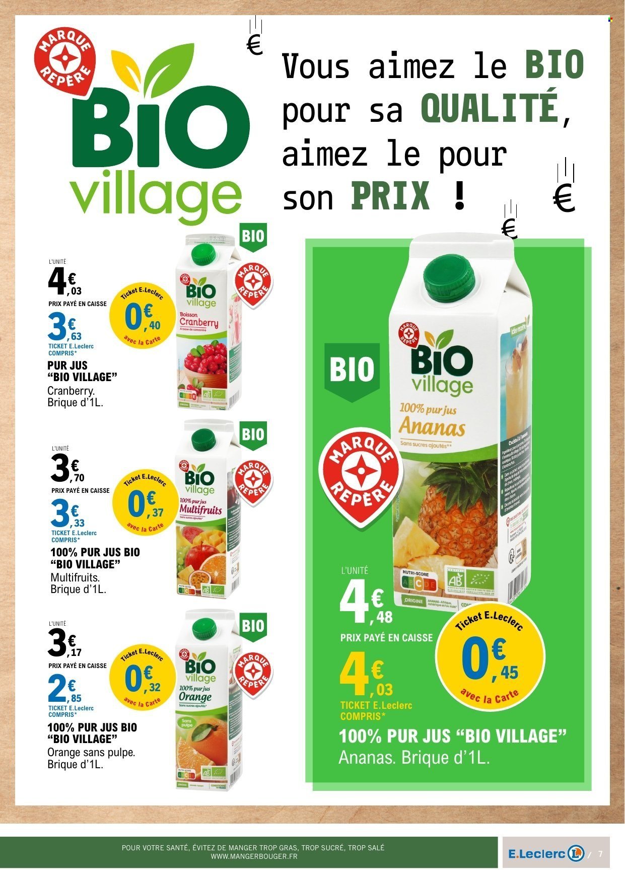 Catalogue E.LECLERC - Du vendredi 2 janvier 2026 (2026-01-02 - 2026-01-11)