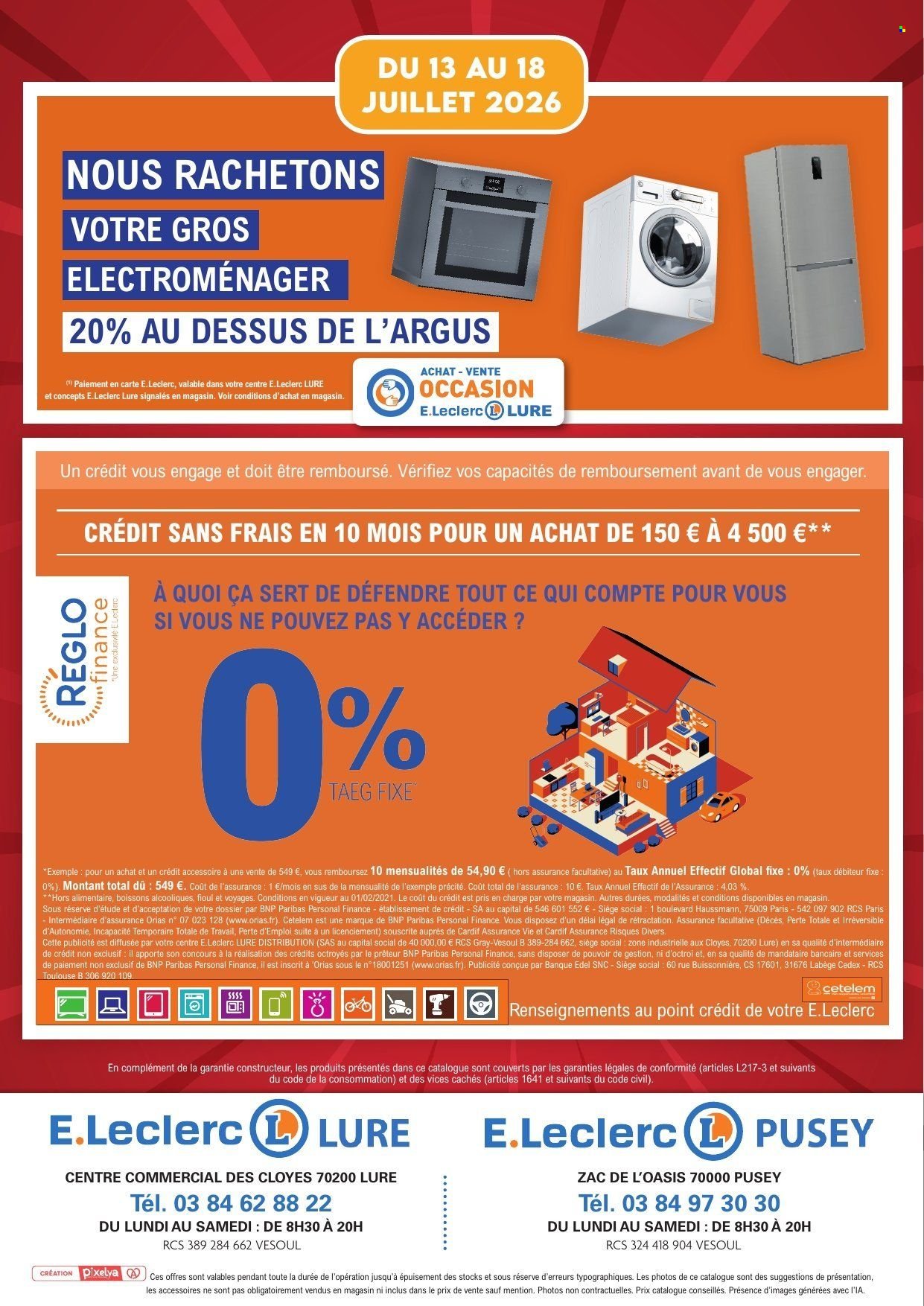 Catalogue E.LECLERC - PEM GEM