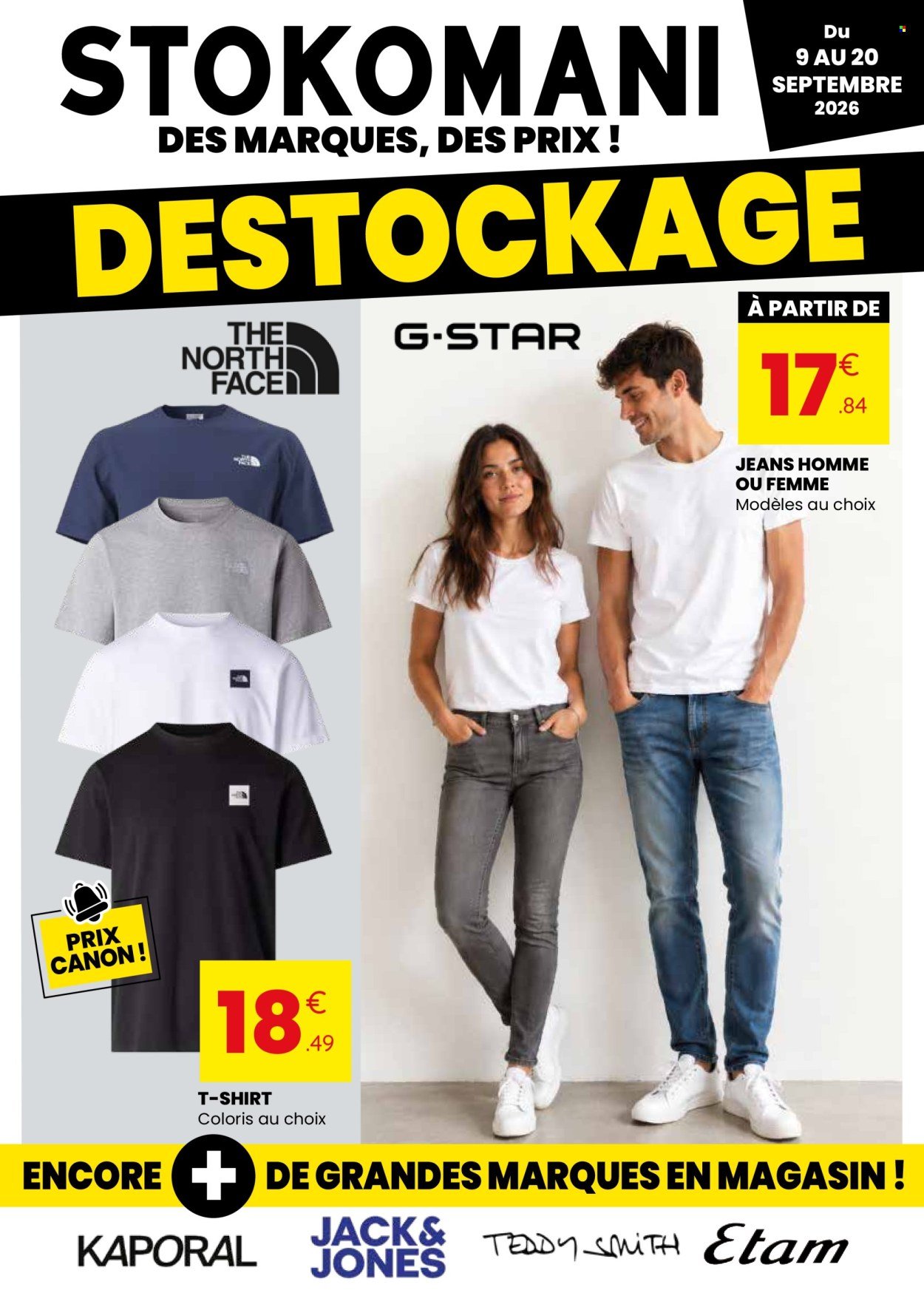 Catalogue STOKOMANI - Du mercredi 9 septembre 2026