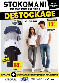 Catalogue STOKOMANI - Du mercredi 9 septembre 2026