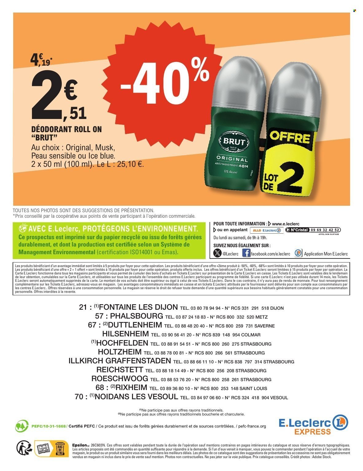 Catalogue E.LECLERC - TRAFIC POUVOIR D'ACHAT