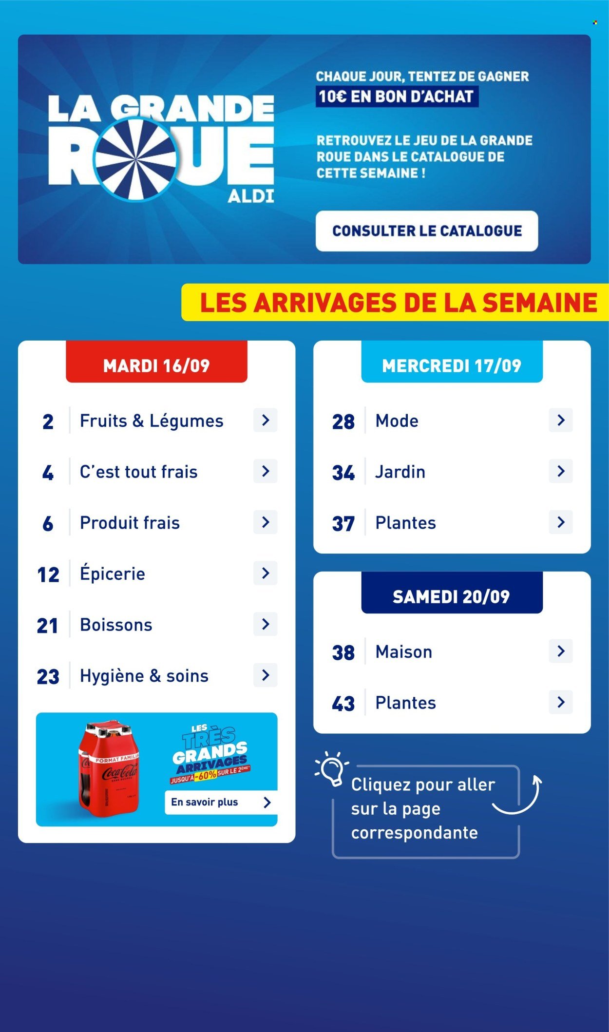 Catalogue ALDI - Les très grands arrivages (2025-09-16 - 2025-09-22)