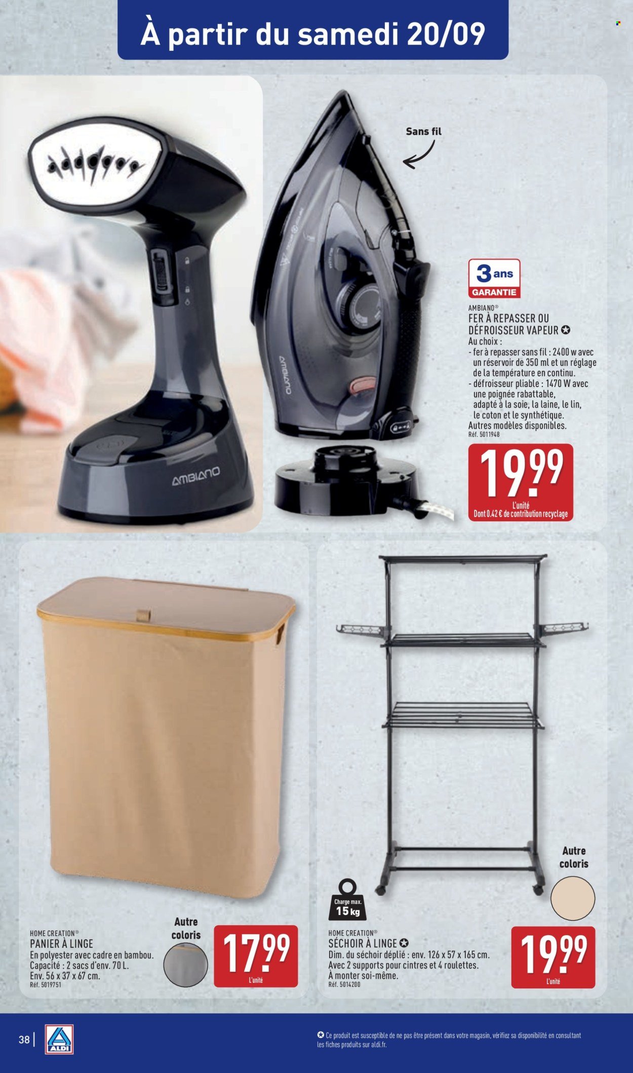 Catalogue ALDI - Les très grands arrivages (2025-09-16 - 2025-09-22)