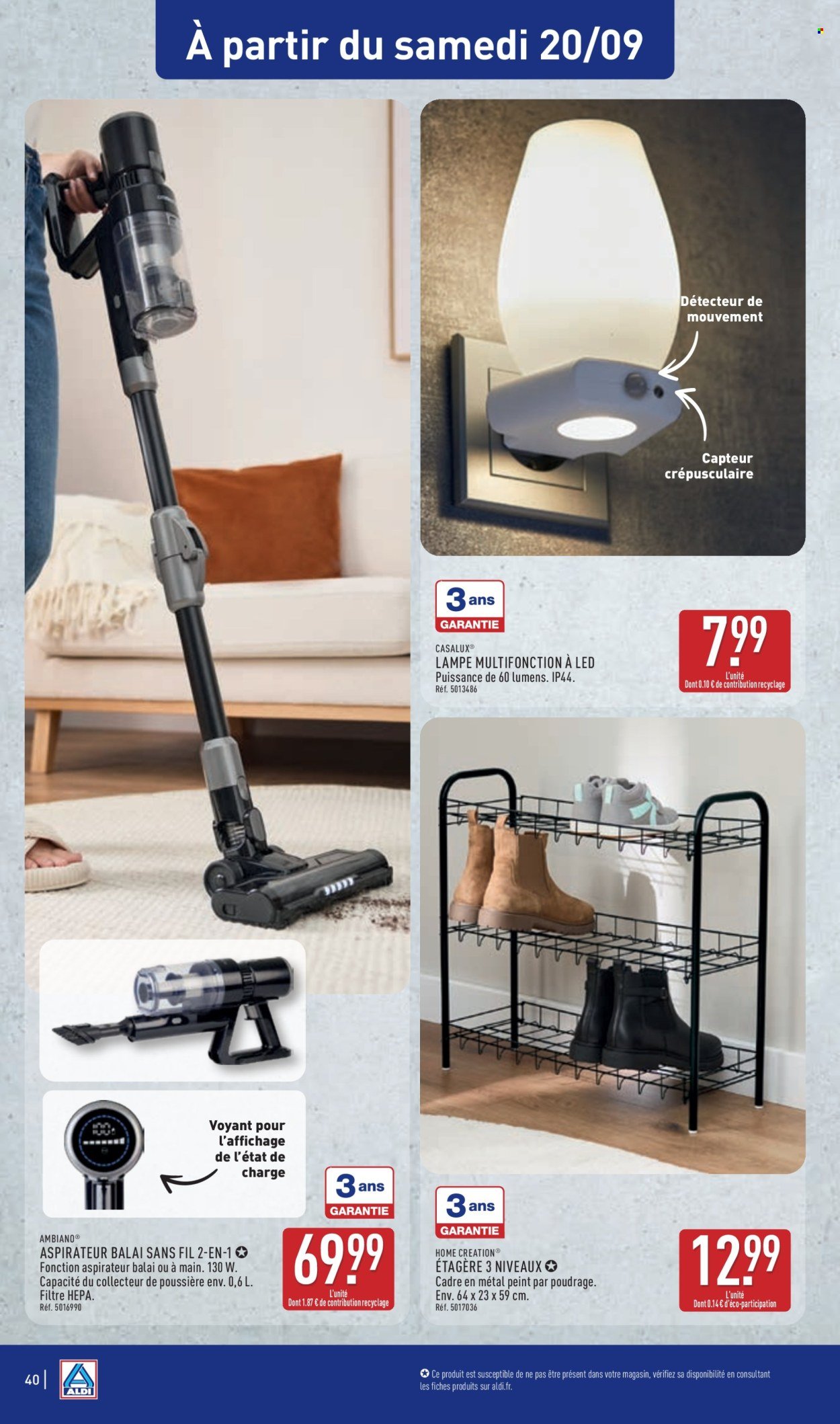 Catalogue ALDI - Les très grands arrivages (2025-09-16 - 2025-09-22)