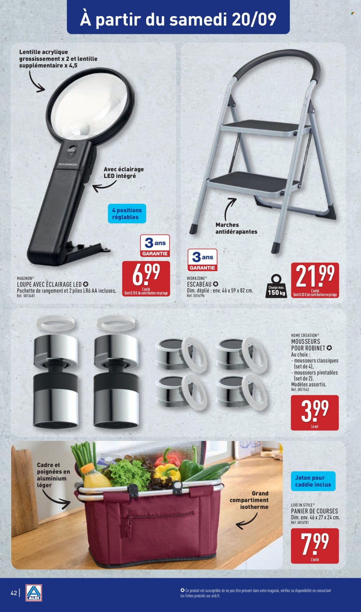 Catalogue ALDI - Les très grands arrivages (2025-09-16 - 2025-09-22)