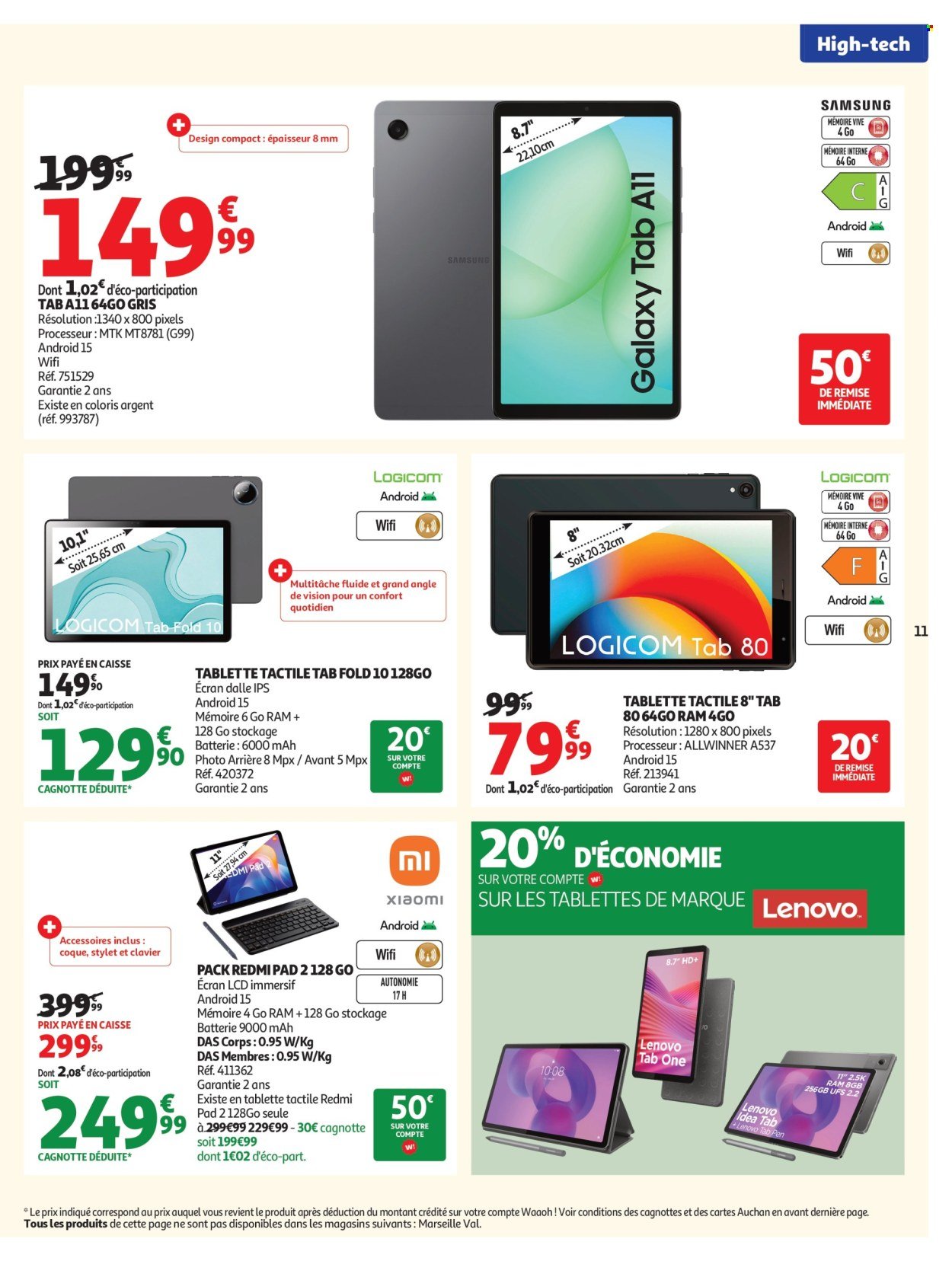Catalogue AUCHAN - Promos rentrée étudiants
