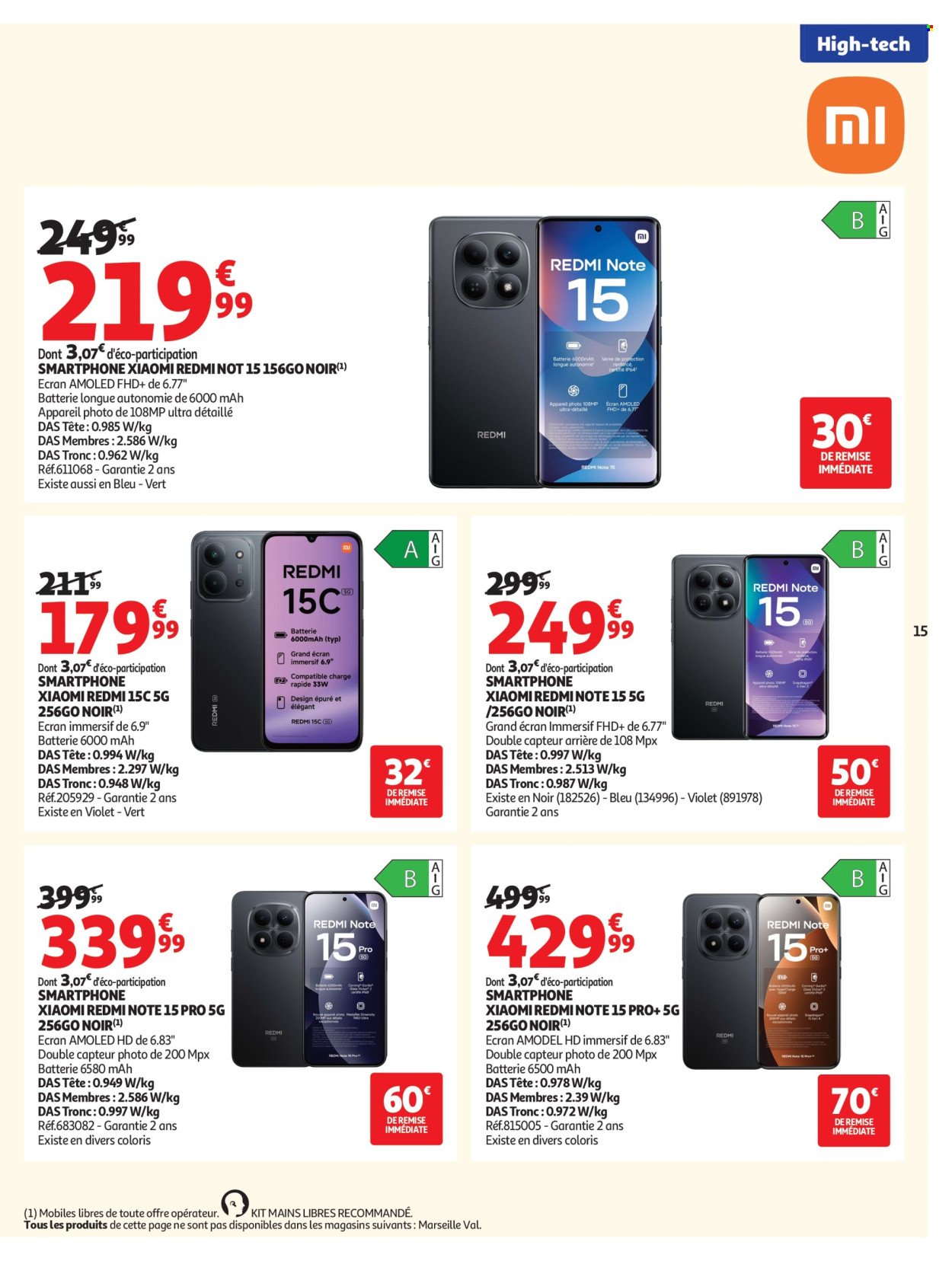 Catalogue AUCHAN - Promos rentrée étudiants